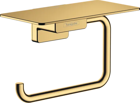 AddStoris Тримач паперу з полицею, Polished Gold Optic (41772990)