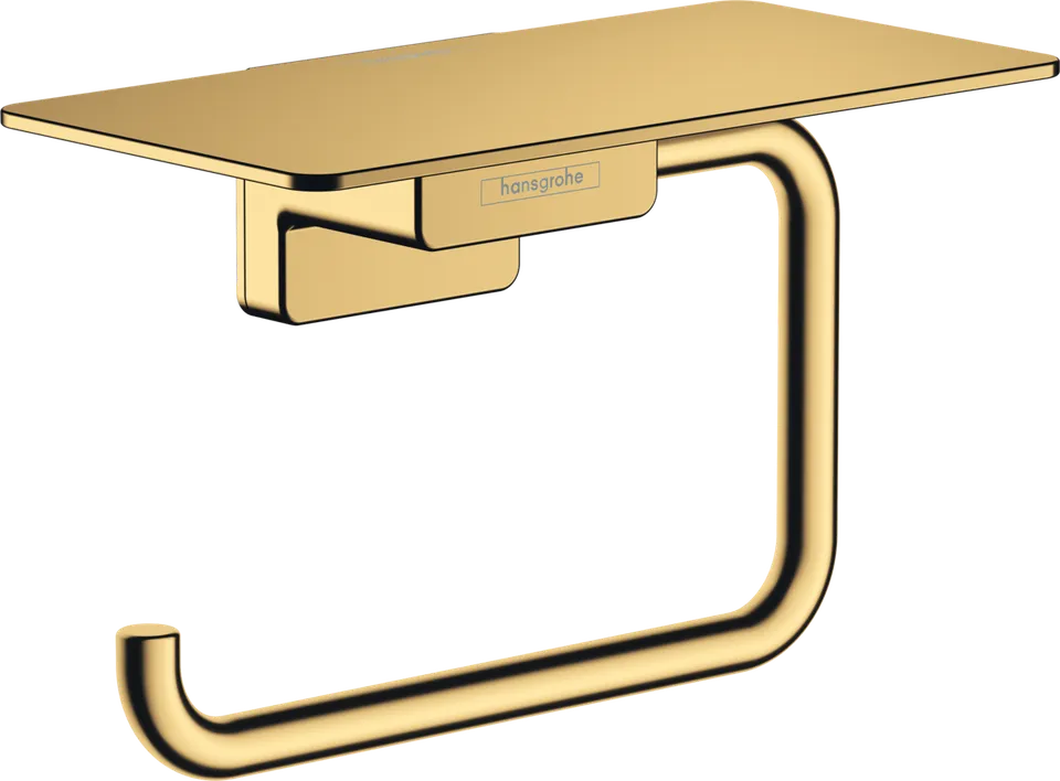 AddStoris Тримач паперу з полицею, Polished Gold Optic (41772990)