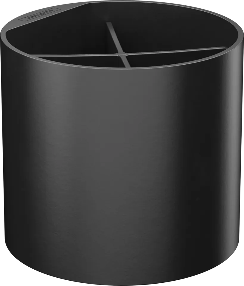 WallStoris Стакан глибокий 12.6x10.8 см, Matt Black (27921670)