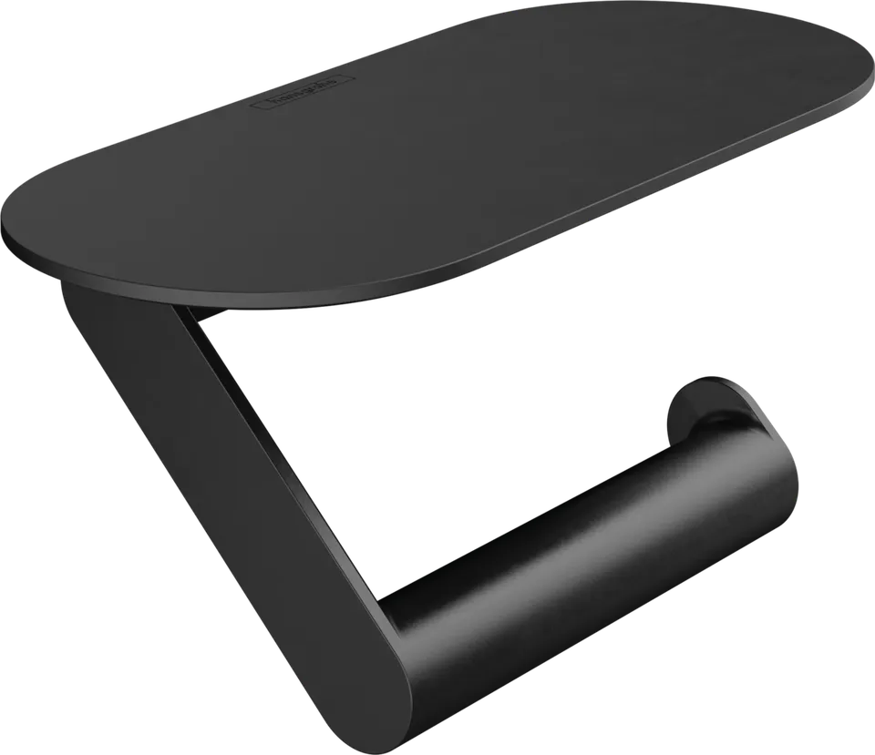 WallStoris Тримач паперу з поличкою 23.0 x 10.0 x 9.7 см Matt Black (27928670)