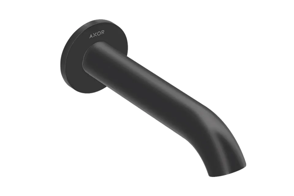 Вилив AXOR Uno на ванну 191 мм Matt Black (38411670)