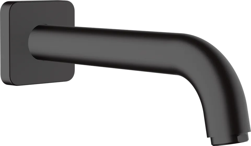 Вилив Vernis Shape на ванну, виступ 204 мм Matt Black (71460670)
