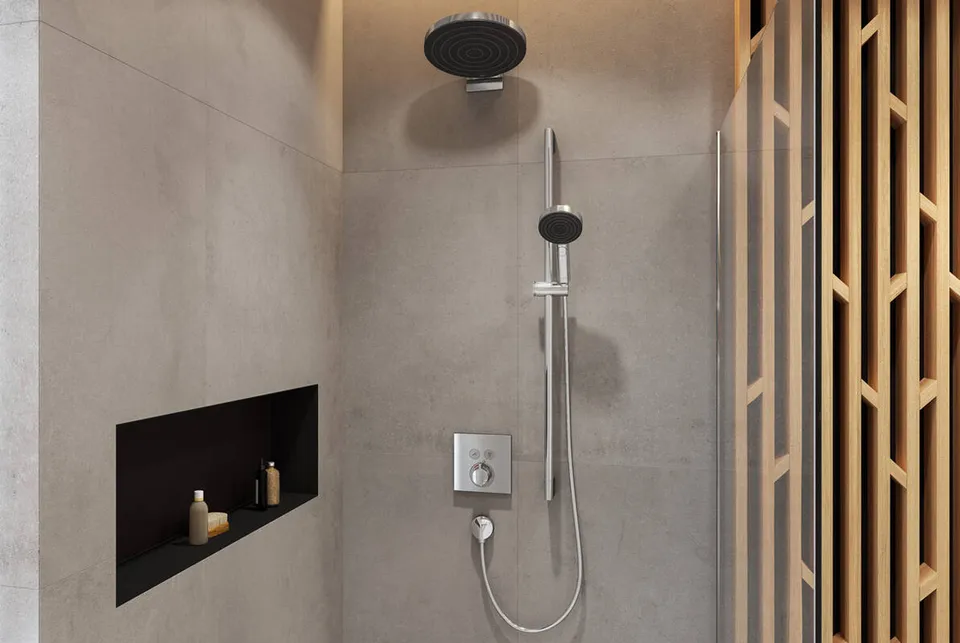 Душовий набір Pulsify Select Relaxation 105 3jet 90 см EcoSmart Chrome (24171000) — фото 2