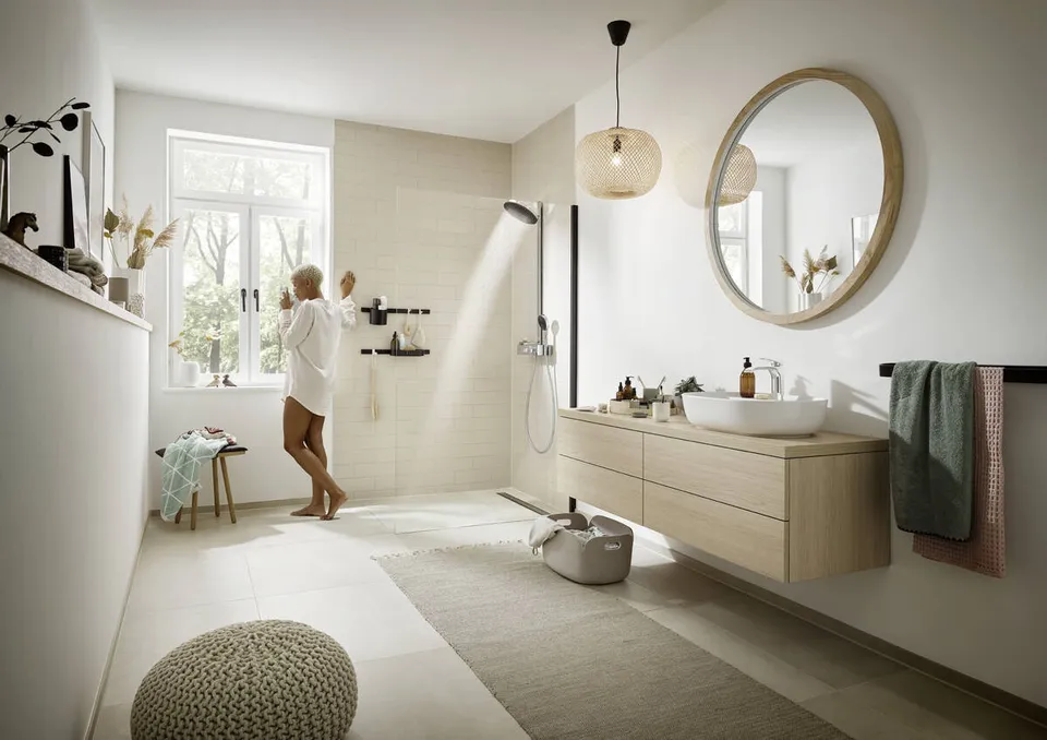 Душова система Pulsify S Showerpipe 260 2jet EcoSmart 400, Chrome (24241000) — фото 3
