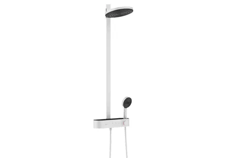 Душова система Pulsify S Showerpipe 260 2jet 400 EcoSmart, Matt White (24241700)