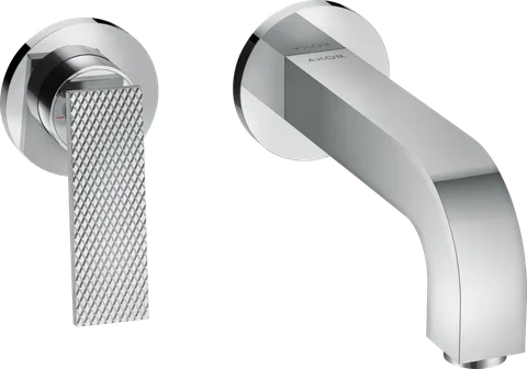 Змішувач Axor Citterio 220 Lever rhombic cut для умивальника зі стіни, Chrome 39181000