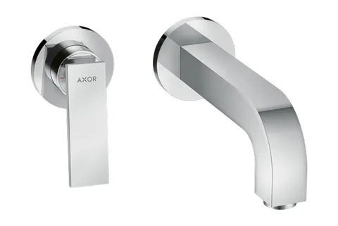 Змішувач Axor Citterio 220 Lever для умивальника зі стіни, Chrome 39121000