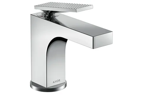 Змішувач Axor Citterio 90 Lever rhombic cut для умивальника pop-up, Chrome 39001000