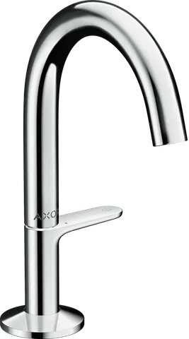 Змішувач AXOR One Select 140 для умивальника з донним клапаном push-open, Chrome (48010000)