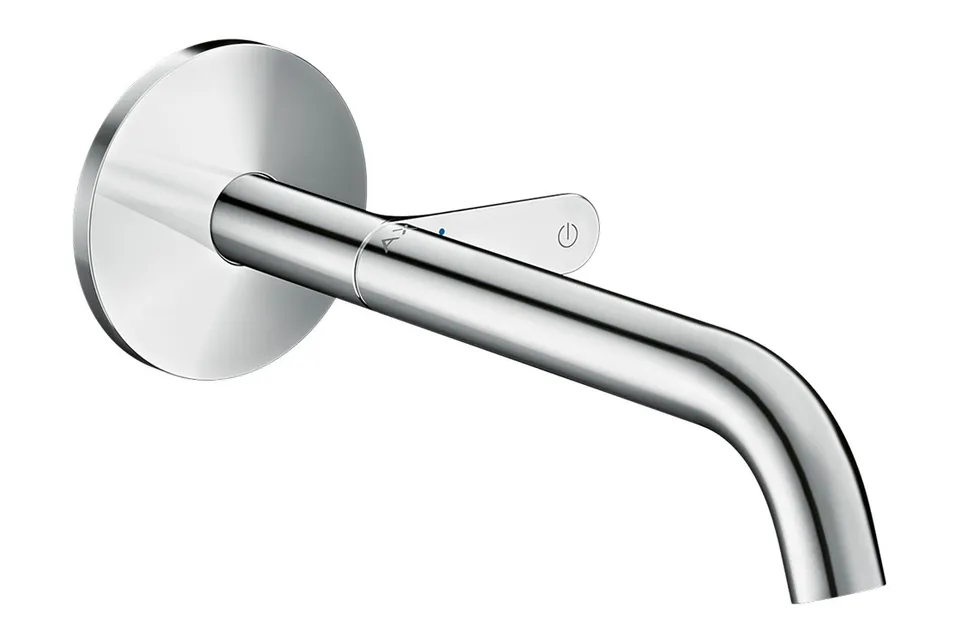 Змішувач AXOR One Select 220 для умивальника зі стіни, Chrome (48112000)