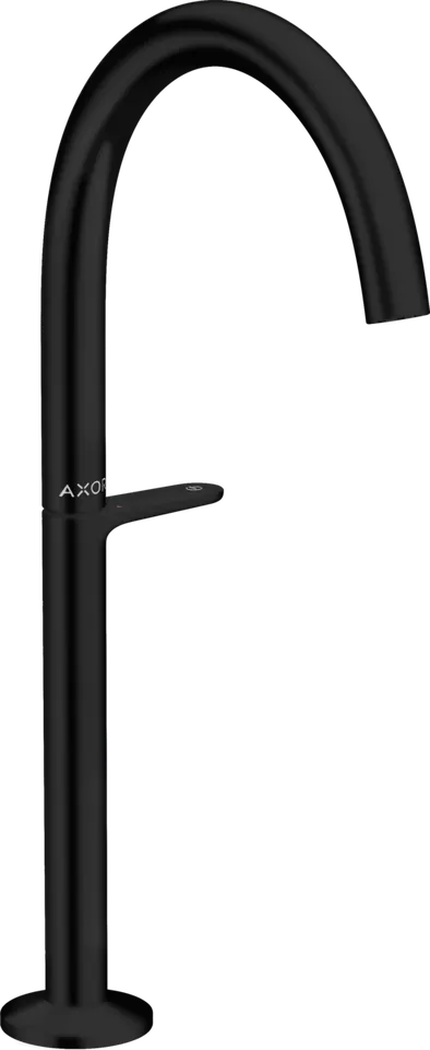 Змішувач AXOR One Select 260 для умивальника з донним клапаном push-open, Matt Black (48030670)