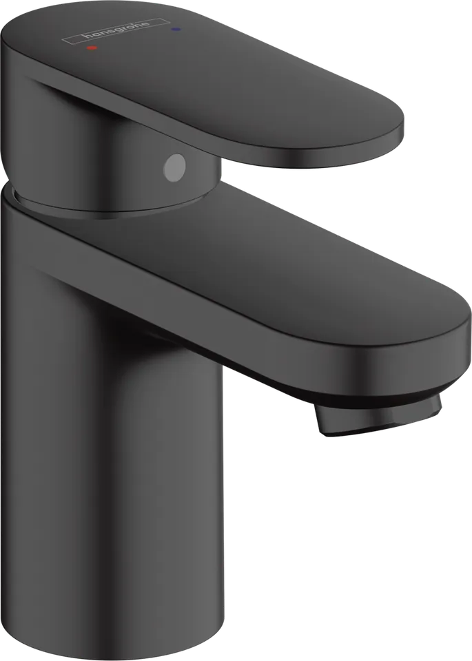 Змішувач Vernis Blend 70 для умивальника з донним клапаном pop-up Matt Black (71550670)