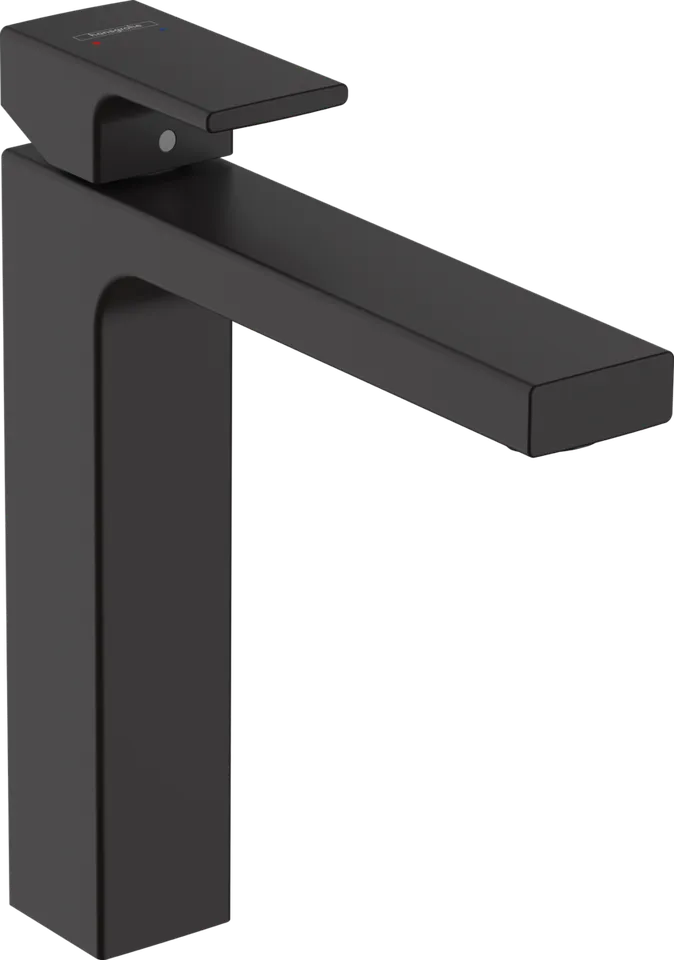 Змішувач Vernis Shape 190 для умивальника з донним клапаном pop-up Matt Black (71562670)