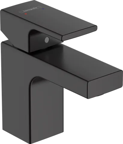 Змішувач Vernis Shape 70 для умивальника з донним клапаном pop-up Matt Black (71560670)