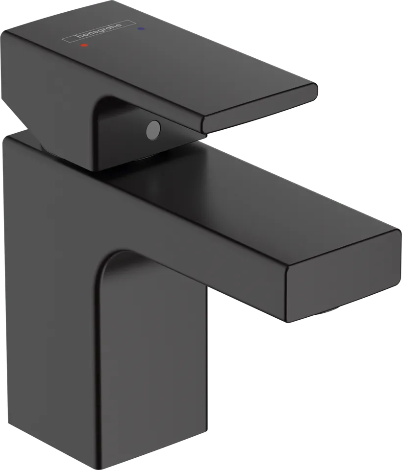 Змішувач Vernis Shape 70 для умивальника з донним клапаном pop-up Matt Black (71560670)