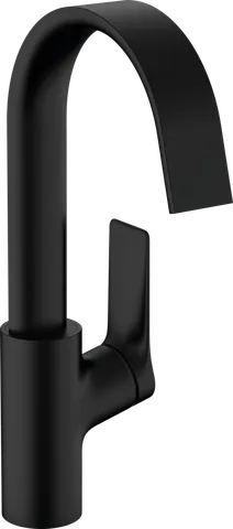 Змішувач Vivenis 210 для умивальника з поворотним носиком Matt Black (75032670)