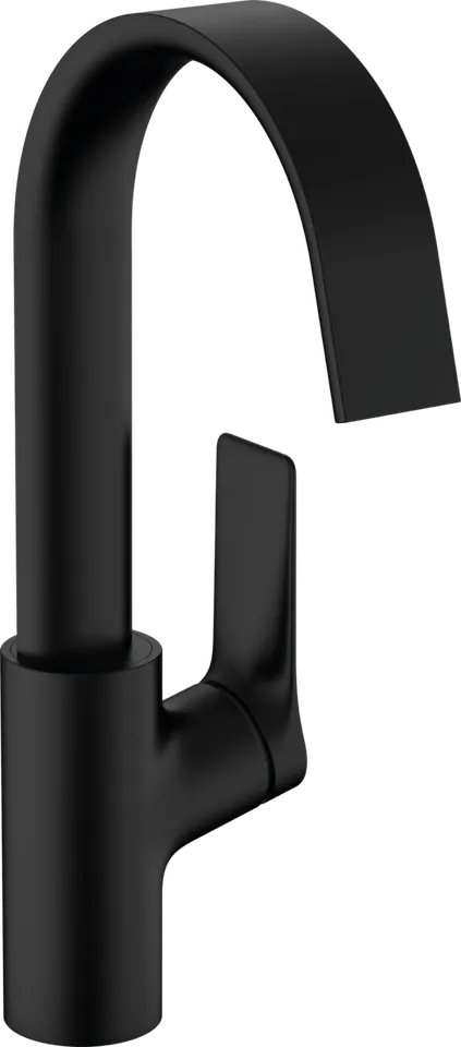 Змішувач Vivenis 210 для умивальника з поворотним носиком Matt Black (75032670)