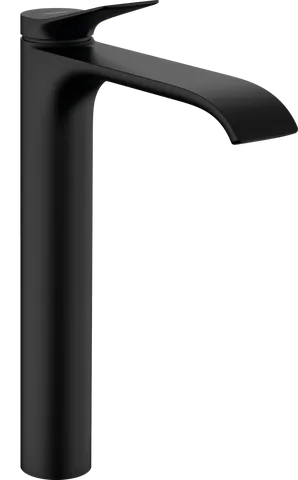 Змішувач Vivenis 250 для умивальника з донним клапаном pop-up. Matt Black (75040670)