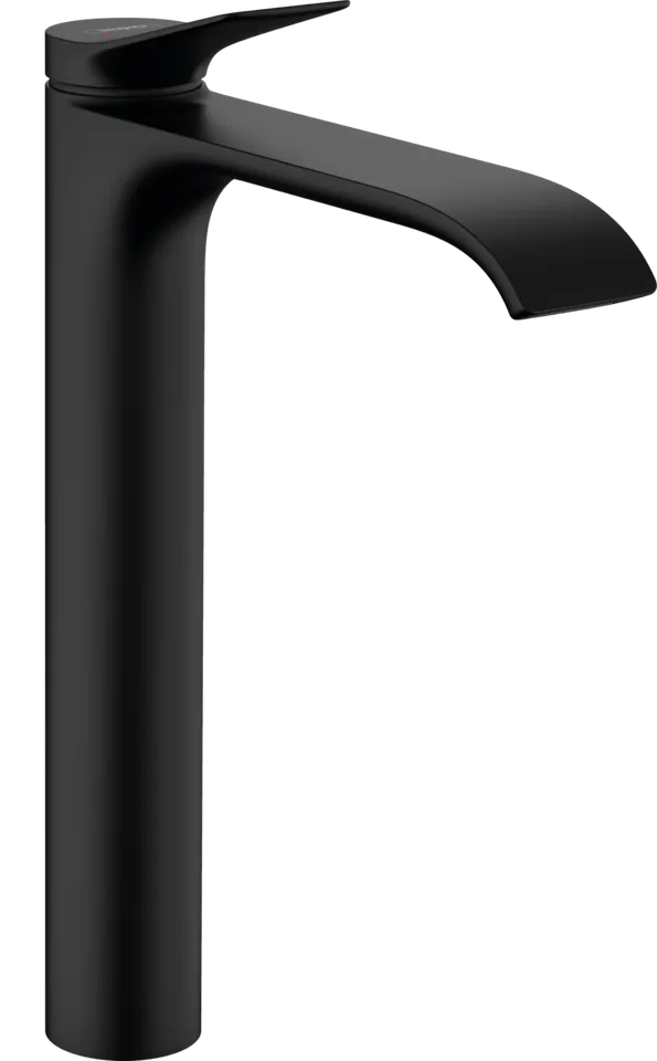 Змішувач Vivenis 250 для умивальника з донним клапаном pop-up. Matt Black (75040670)
