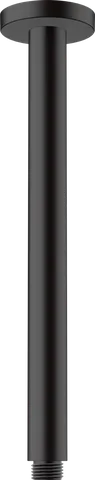 Кронштейн для верхнього душу зі стелі Vernis Blend 300 мм Matt Black (27805670)