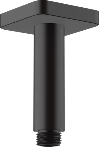 Кронштейн для верхнього душу зі стелі Vernis Shape 100 мм Matt Black (26406670)