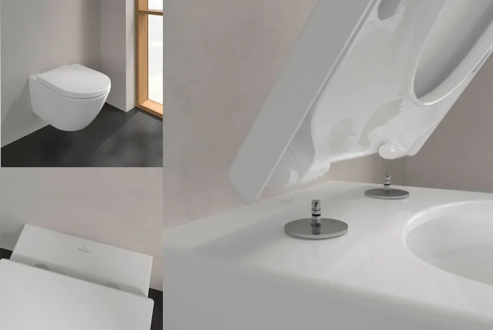 SUBWAY 3.0 Унітаз підвісний Rimless TwistFlush 56 см CeramicPlus + сидіння 8M42S101 (4670TSR1) — фото 2