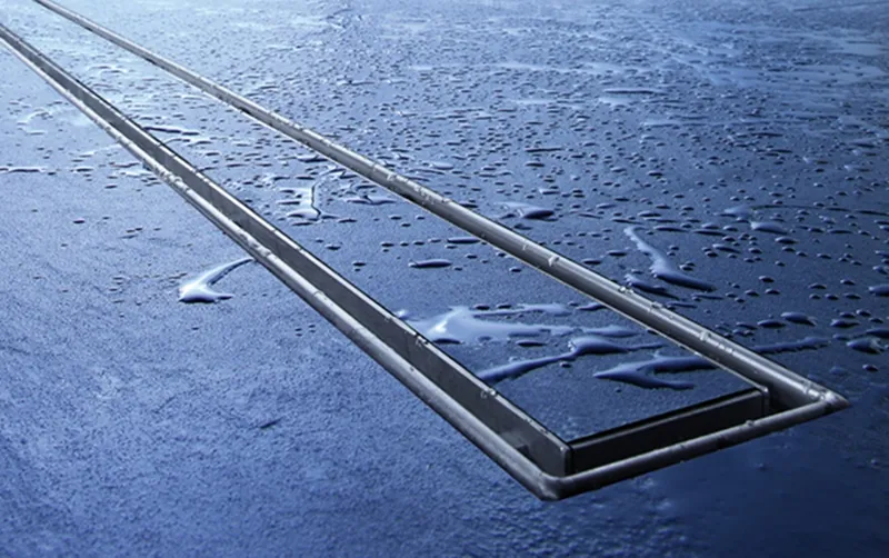 Верхня частина "plate II" для каналу 800 мм полірована TECEDRAINLINE (600872) — фото 2