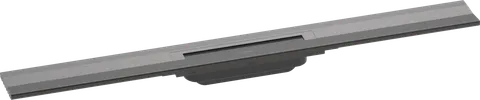 Верхня частина "RainDrain Flex" для душового трапу (пристінна) 800 мм Brushed Black Chrome (56051340)