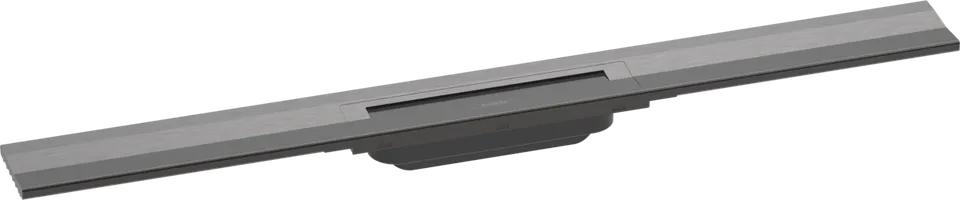 Верхня частина "RainDrain Flex" для душового трапу (пристінна) 800 мм Brushed Black Chrome (56051340)