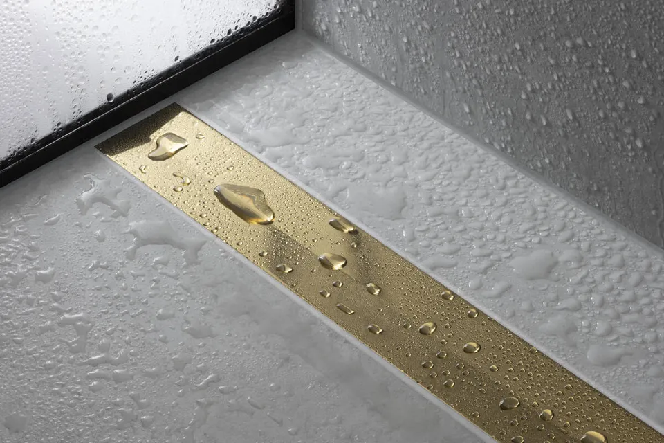 Верхня частина "RainDrain Flex" для душового трапу 900 мм Brushed Bronze (56045140) — фото 2