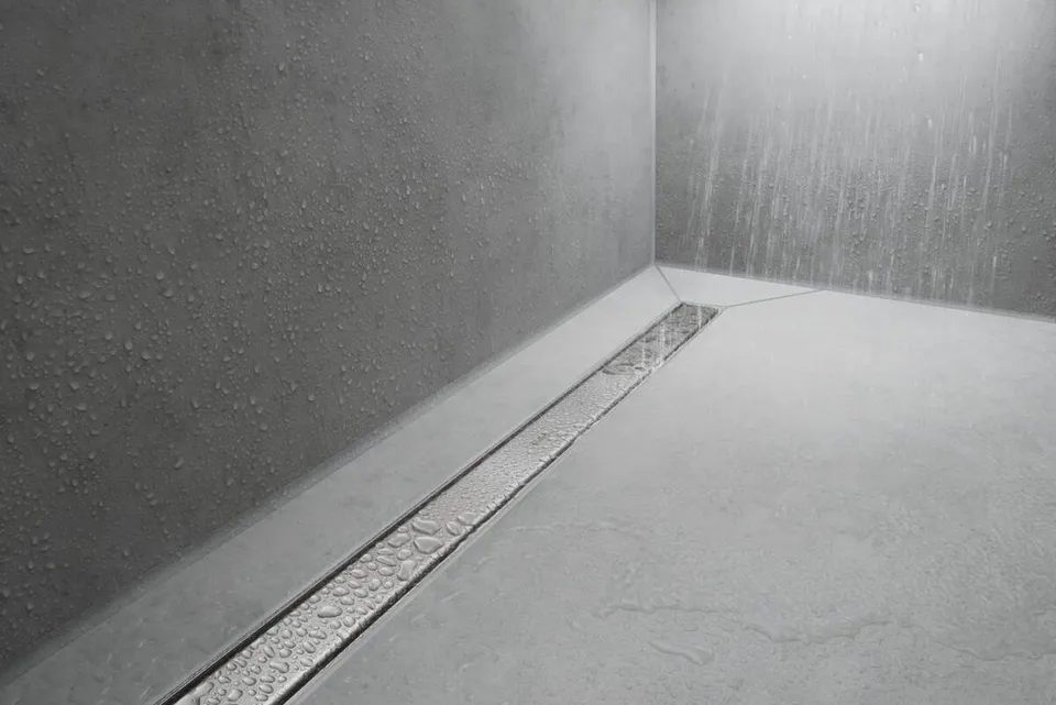 Верхня частина "RainDrain Match" для душового трапу 1200 мм Brushed Stainless Steel (56042800) — фото 4