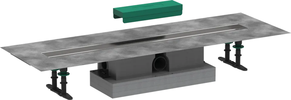 Монтажний комплект для душових трапів d50 uBox universal 800 мм (56024180)