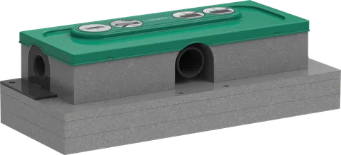 Прихована частина для душових трапів uBox universal d40 (01000180)