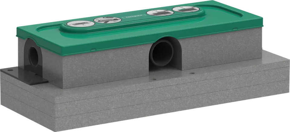 Прихована частина для душових трапів uBox universal d40 (01000180)