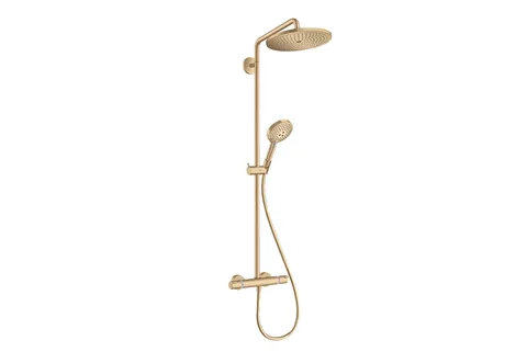 Душова система Croma Select S 280 1jet Showerpipe EcoSmart з термостатом, Brushed Bronze (26891140)
