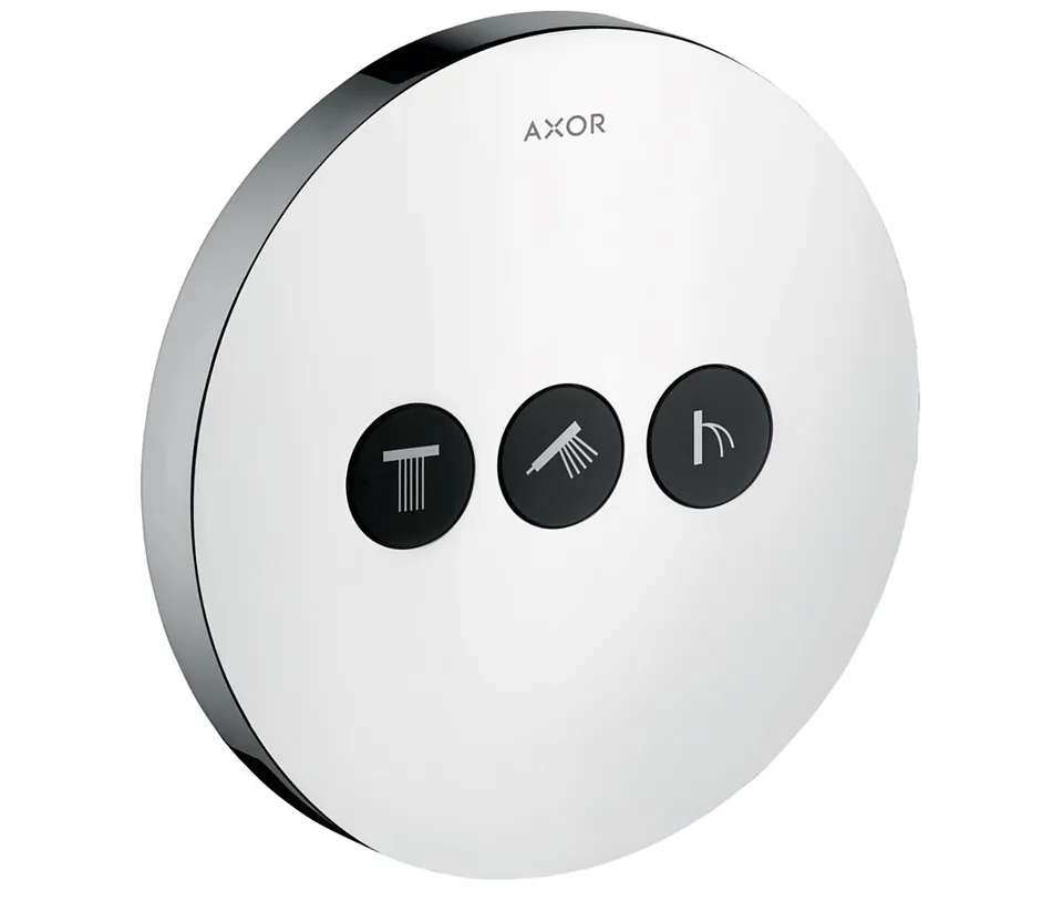 Запірно-перемикаючий вентиль AXOR ShowerSelect S на 3 функції, Chrome (36727000)