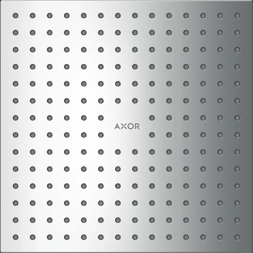 Верхній душ Axor 250х250 2jet, монтаж зі стелі, Chrome (35313000)