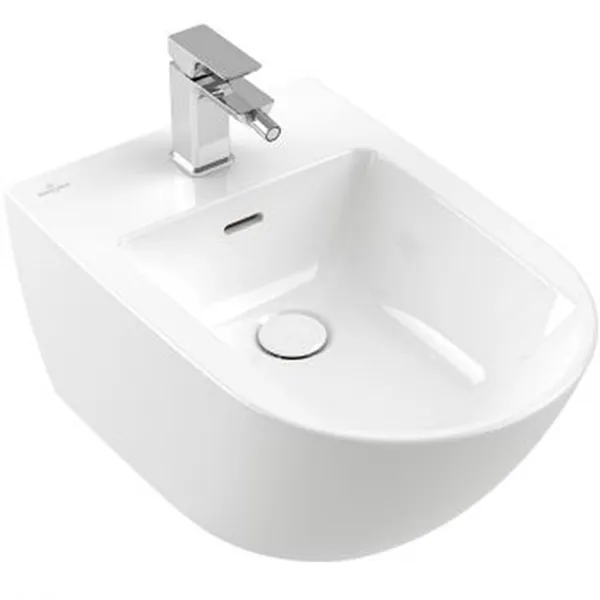 SUBWAY 3.0 Біде підвісне з отвором для змішувача Stone White CeramicPlus (447000RW)