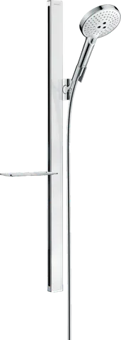 Душовий набір Raindance Select S 120/90 см 3Jet, White/Chrome (27648400)