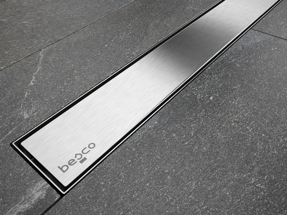 Лінійний душовий трап Virgo Duo 80