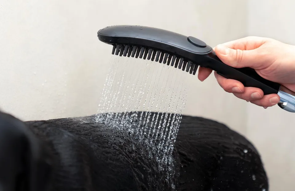 Ручний душ DogShower 150 3Jet Matt Black (26640670) — фото 3