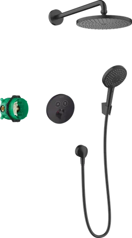 Душова система прихованого монтажу Raindance S 240 1jet ShowerSelect S 8 в1 (27959670), Matt Black
