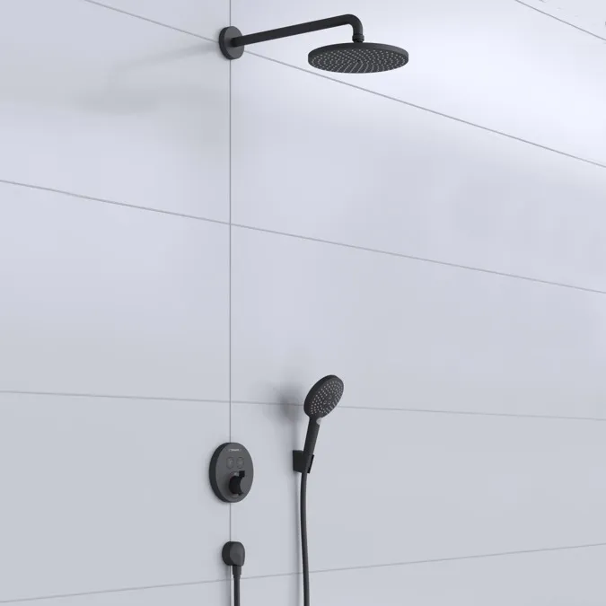Душова система прихованого монтажу Raindance S 240 1jet ShowerSelect S 8 в1 (27959670), Matt Black — фото 2