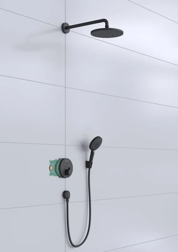 Душова система прихованого монтажу Raindance S 240 1jet ShowerSelect S 8 в1 (27959670), Matt Black — фото 3