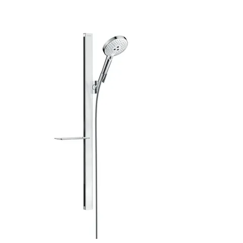Душовий набір Raindance Select S 120/90 см 3Jet EcoSmart 9л/хв White/Chrome (27649400)