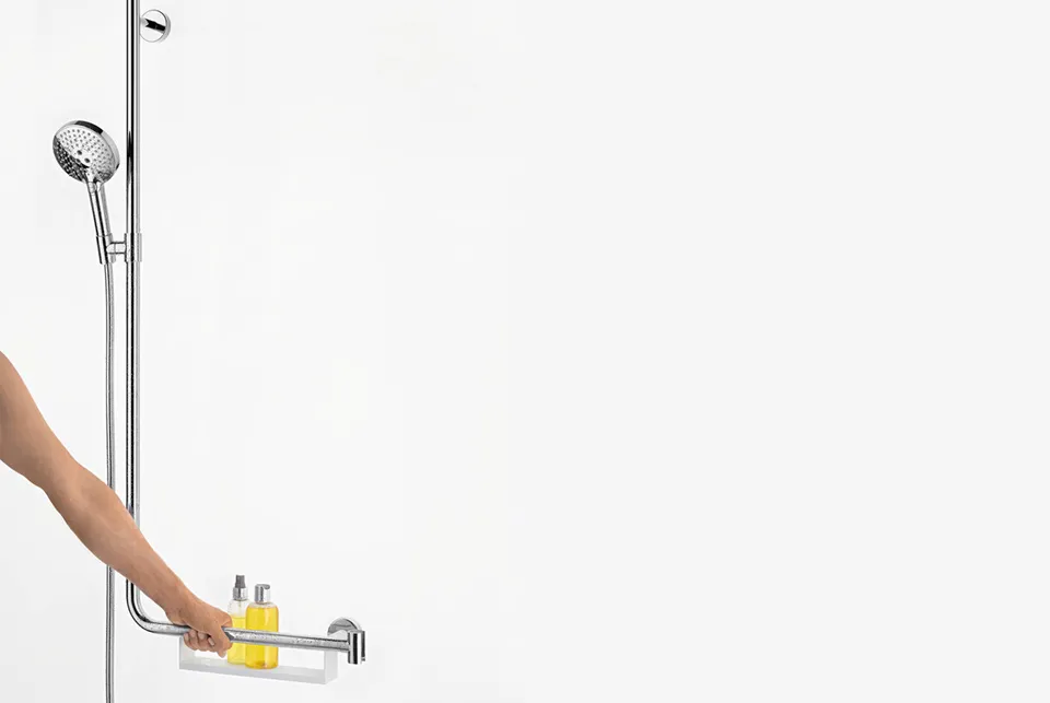Душовий набір Raindance Select S 120/110 см 3Jet Left Chrome (26325000) — фото 2