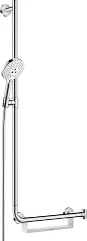 Душовий набір Raindance Select S 120/110 см 3Jet Left White/Chrome (26325400)