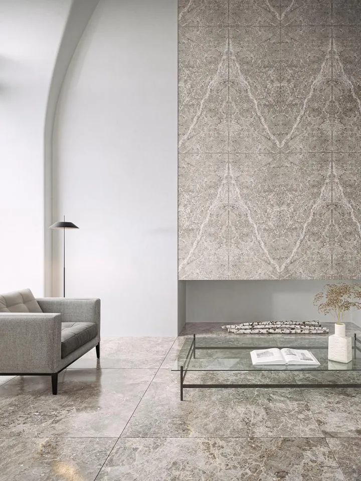 G279 ELEGANT GREY BOOKMATCH 59.6x150 декор (плитка настінна) — фото 4