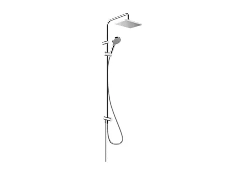 Душова система Vernis Shape Showerpipe 230 1jet Reno EcoSmart без змішувача, Chrome (26289000)