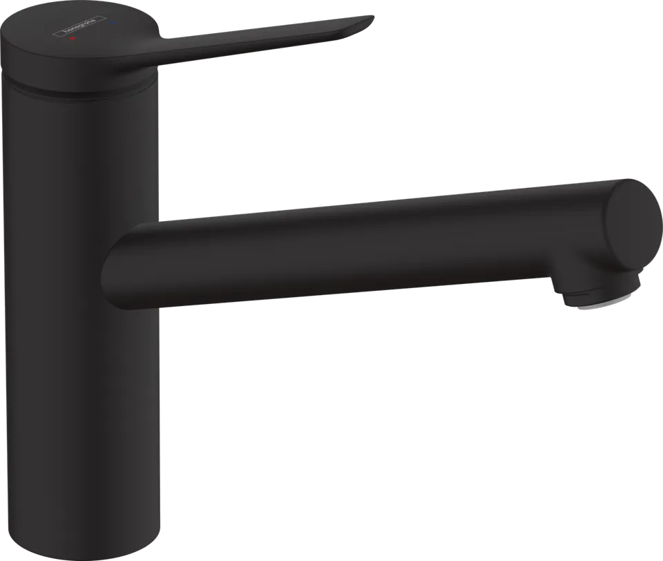 Змішувач Zesis M33 150 1jet кухонний, Matt Black (74802670)